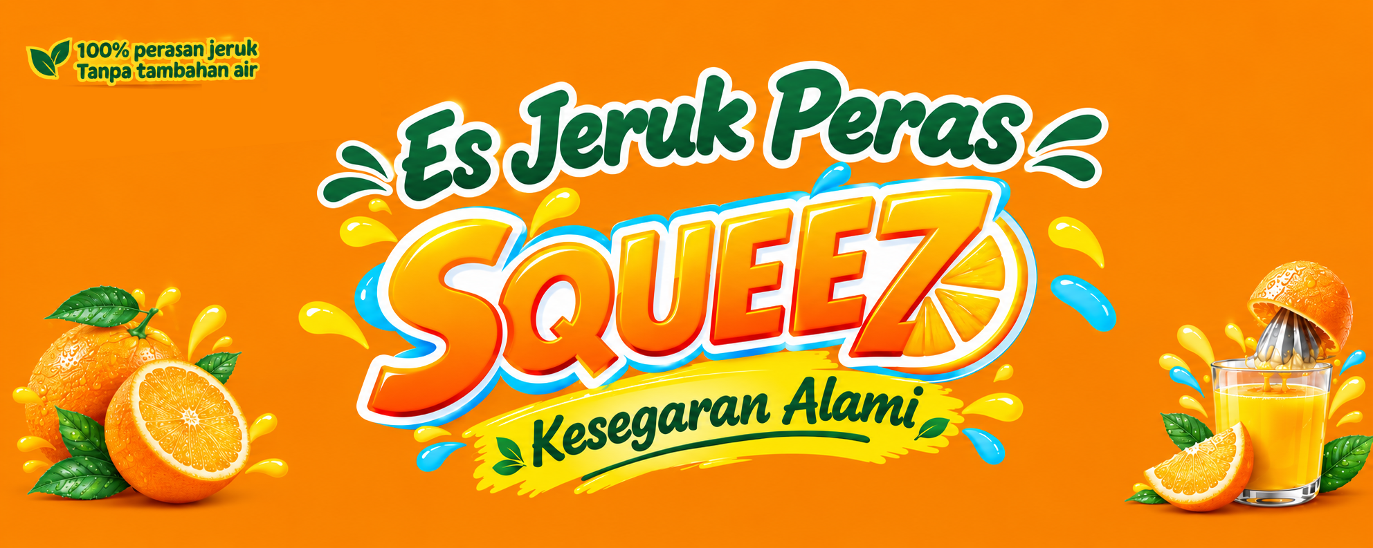 Brand SQUEEZ Es Jeruk Peras